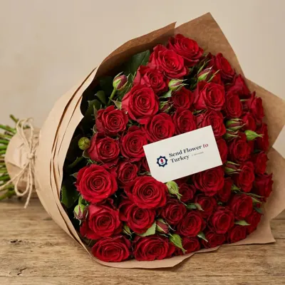 Bouquet of 51 Red Roses