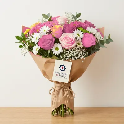 Bouquet in Shades of Pink