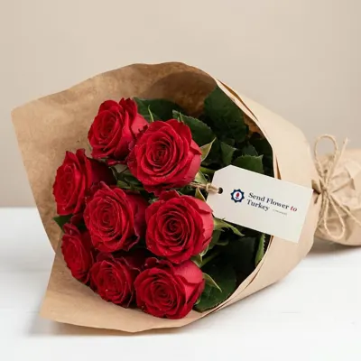 Bouquet of 7 Red Roses