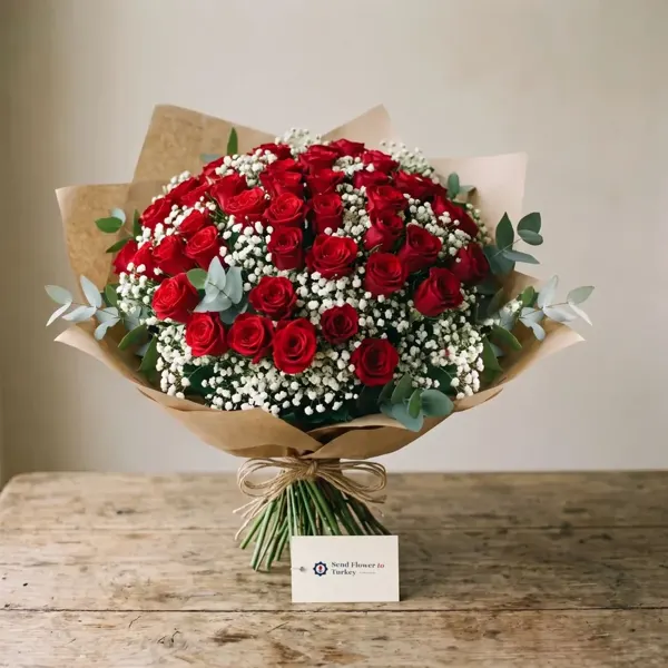 Bouquet of 101 Red Roses