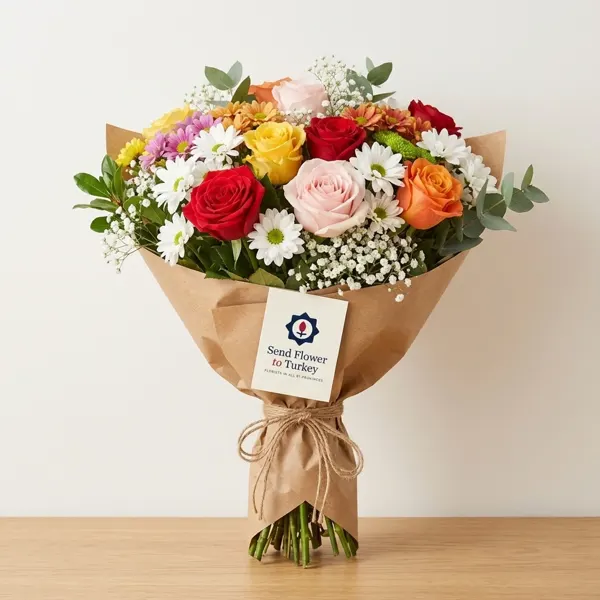 Mixed Roses with Seasonal Flowers