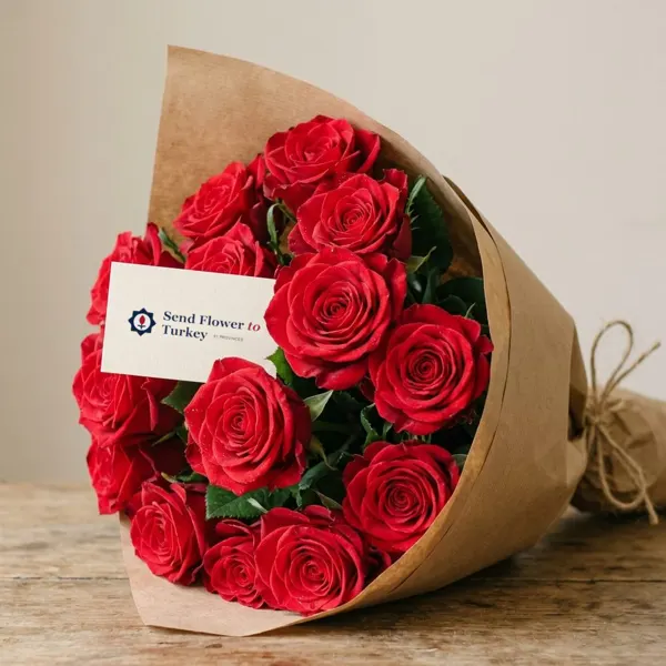 Bouquet of 11 Red Roses