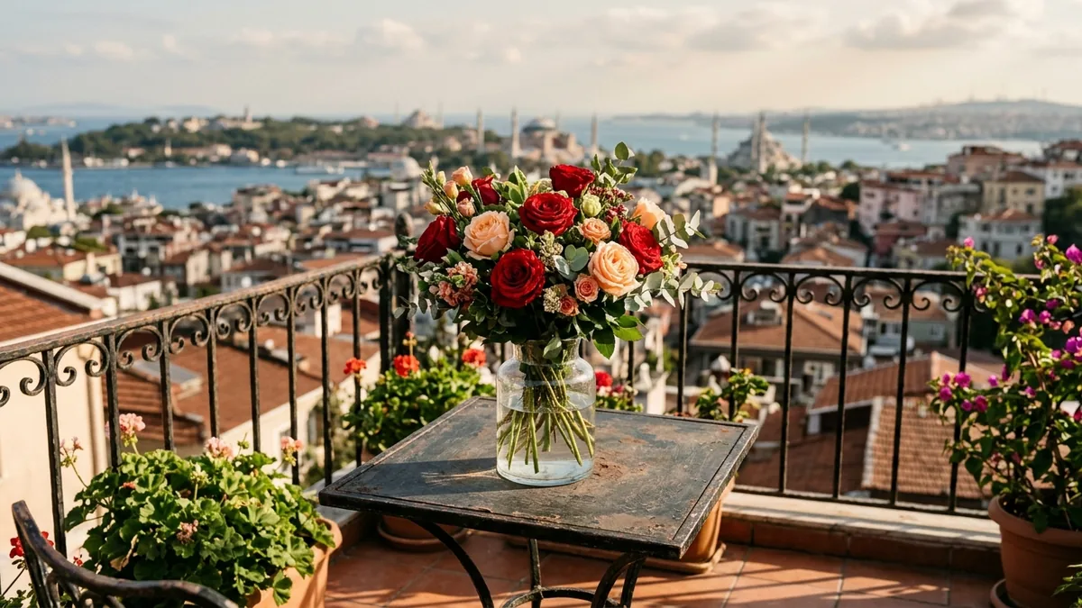Blumen in Istanbul am selben Tag liefern lassen